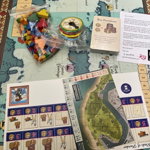 GMT Games Winds of Plunder Pirate Game *NEW* - Picture 3 of 11